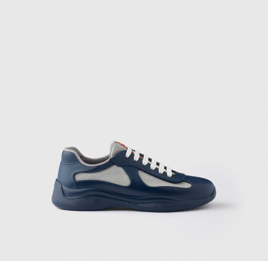 Prada America's Cup Soft rubber and bike fabric sneakers