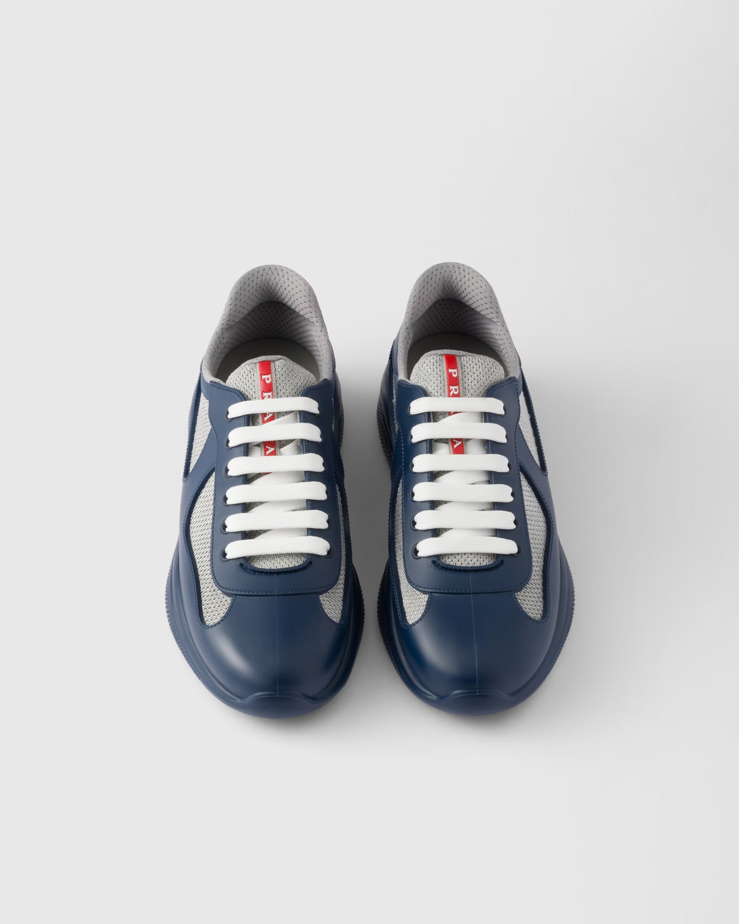 Prada America's Cup Soft rubber and bike fabric sneakers